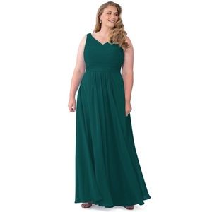 Azazie Pierrette Peacock Bridesmaids Dress